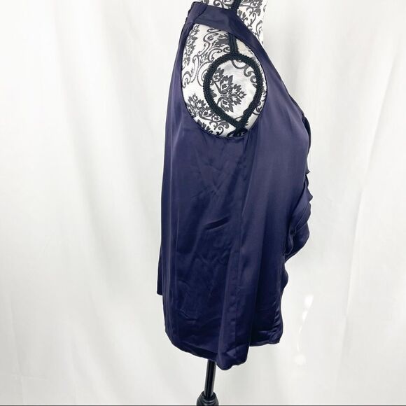 Vince Cascade Silk Stretch Halter Top - Picture 6 of 9